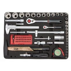 Airpress 75255 - Aluminium Gereedschapskoffer Chroom Vanadium 127 Delig -Metabo Winkel 00f7c7dcf0c18d44899c6313218dfc64