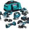 Makita DLX7019TX1 18V Li-Ion Accu Combiset (2x 5,0Ah) In Tas - Koolborstelloos 2 Makita DLX7019TX1 18V Li-Ion Accu Combiset (2x 5,0Ah) In Tas - Koolborstelloos -Metabo Winkel 03a1adbca806059effd0bac46429234e