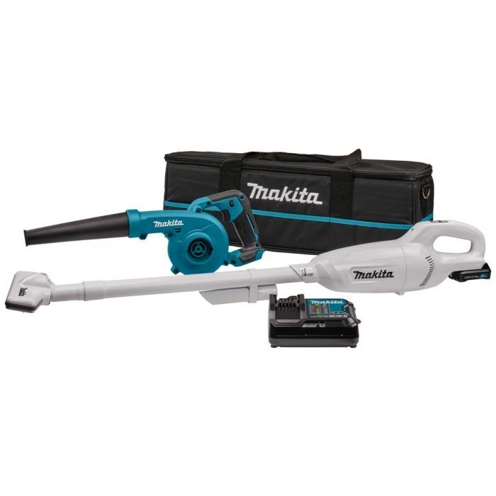 Makita CLX245SAX1 12 V Max Combiset Stofzuigen En Blazen In Tas 3 Makita CLX245SAX1 12 V Max Combiset Stofzuigen En Blazen In Tas