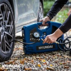 Hyundai 55791 Mini-compressor - 1100W - 180L/min - 8bar -Metabo Winkel 100e5b04aef2d924b919fff4d71175ad