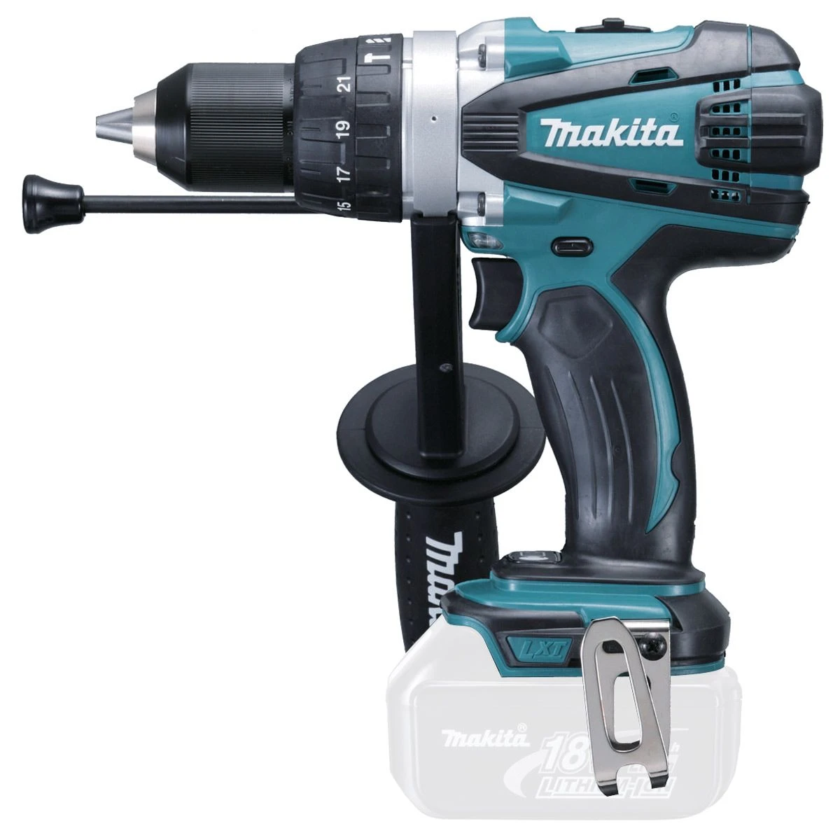 Makita DLX2145MJ 18V Li-Ion Accu Combiset In Mbox (2x 4,0Ah Accu) 4 Makita DLX2145MJ 18V Li-Ion Accu Combiset In Mbox (2x 4,0Ah Accu) - Afbeelding 2
