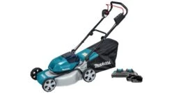 Makita DLM463PT2 (2X18V) Li-Ion Accu Grasmaaier Set (2 X 5,0Ah) - 46cm - 60L - 1600 M²