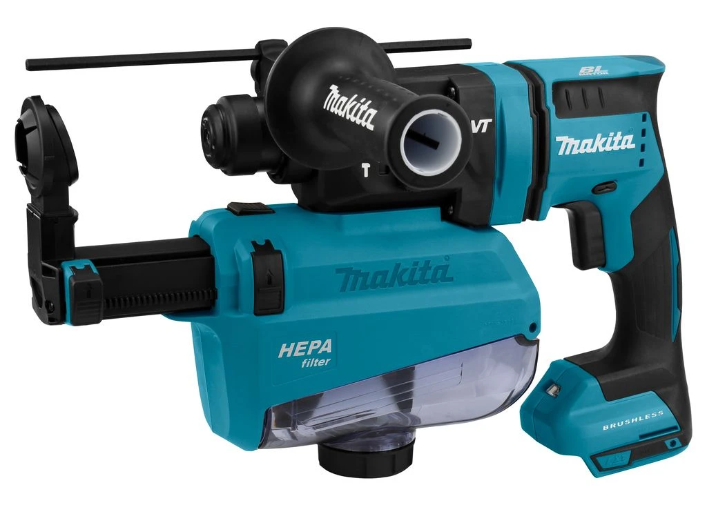 Makita DHR182RTWJ 18V Li-Ion Accu SDS-plus Combihamer Set (2x 5,0Ah Accu) In Mbox - 1,7J - Koolborstelloos 4 Makita DHR182RTWJ 18V Li-Ion Accu SDS-plus Combihamer Set (2x 5,0Ah Accu) In Mbox - 1,7J - Koolborstelloos - Afbeelding 2