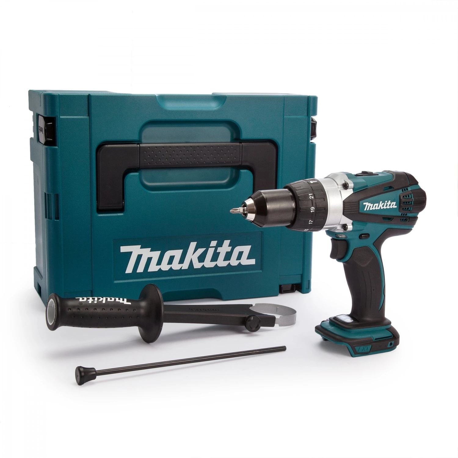 Makita DHP458ZJ 18V Li-Ion Accu Klopboor-/schroefmachine Body In Mbox 3 Makita DHP458ZJ 18V Li-Ion Accu Klopboor-/schroefmachine Body In Mbox