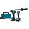 Makita DLX2175TJ 18V Li-ion Accu Boor-/schroefmachine (DDF481) & Slagschroevendraaier (DTD154) Combiset (2x 5.0Ah Accu) In Mbox 2 Makita DLX2175TJ 18V Li-ion Accu Boor-/schroefmachine (DDF481) & Slagschroevendraaier (DTD154) Combiset (2x 5.0Ah Accu) In Mbox -Metabo Winkel 25193fc915c1cea1fb0b2588f13e66a7