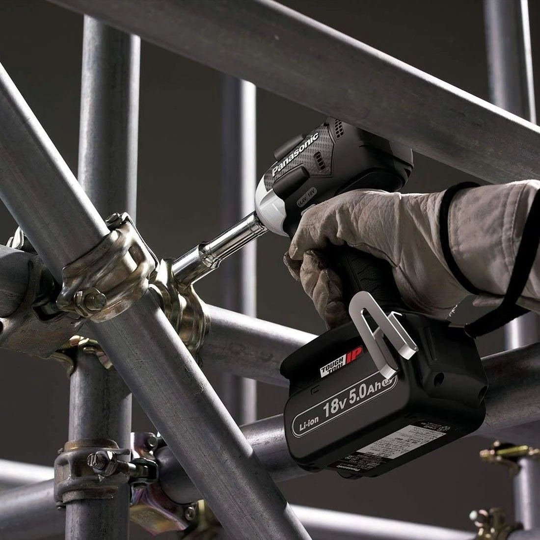 Panasonic EY75A8X 14.4-18V Li-Ion Accu Slagmoersleutel Body - 205Nm - 1/2" - Koolborstelloos 7 Panasonic EY75A8X 14.4-18V Li-Ion Accu Slagmoersleutel Body - 205Nm - 1/2" - Koolborstelloos - Afbeelding 5