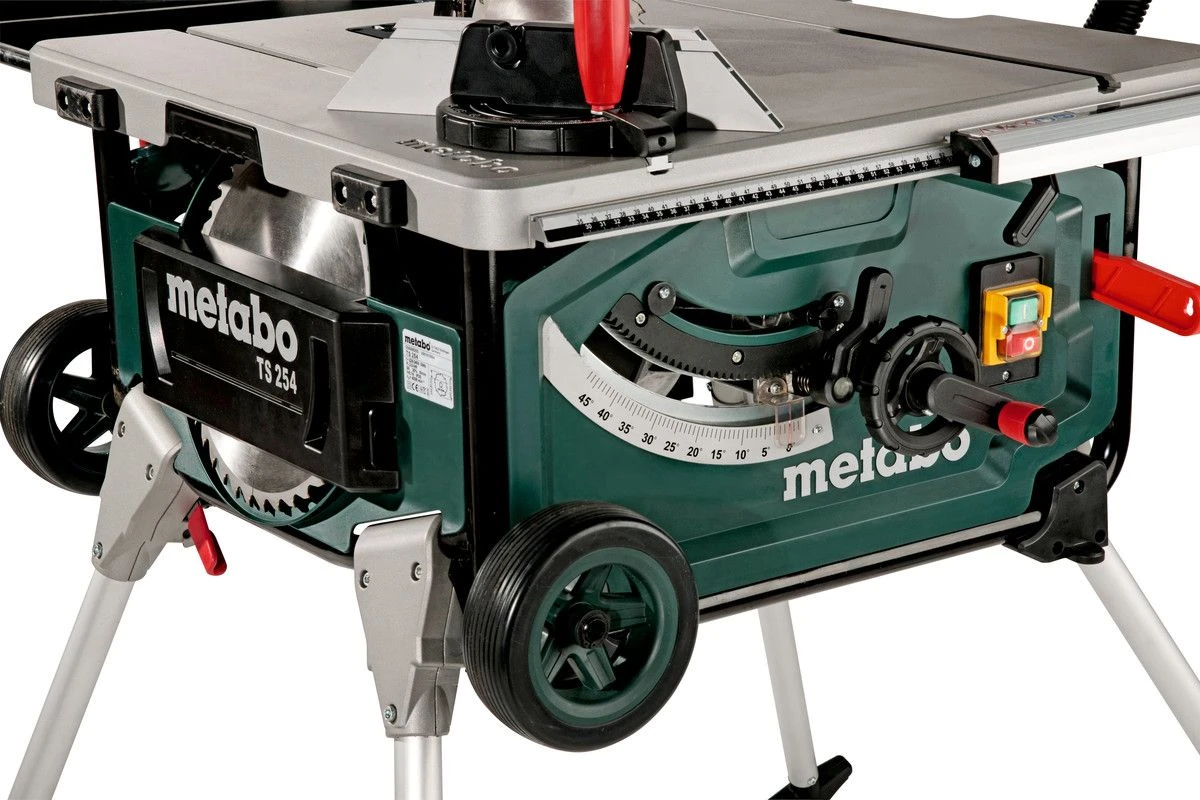 Metabo TS 254 Zaagtafel Op Uitklapbaar Onderstel - 2000W - 254 X 30mm - 600668000 5 Metabo TS 254 Zaagtafel Op Uitklapbaar Onderstel - 2000W - 254 X 30mm - 600668000 - Afbeelding 3