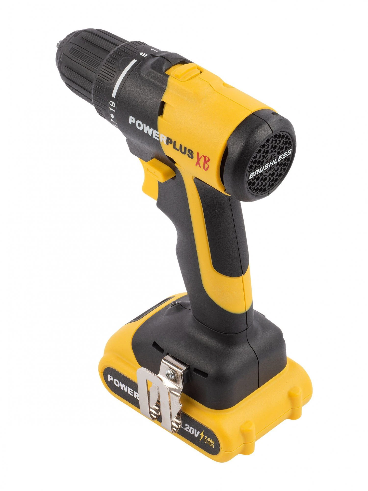 Powerplus POWXBBOX10 20V Accu Combiset (schroef-/boormachine & Multitool) (1x 4,0Ah) In Koffer 6 Powerplus POWXBBOX10 20V Accu Combiset (schroef-/boormachine & Multitool) (1x 4,0Ah) In Koffer - Afbeelding 4