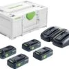 Festool SYS 18V 4x4,0/TCL 6 DUO Energieset (4x 4,0Ah) In Systainer - 577104 -Metabo Winkel 2bf9994a785ab6dd2cee424abb2fb0e5