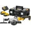 DeWALT DCS571P2-QW 18V Li-ion Accu Cirkelzaag Set (2x 5.0Ah) In TSTAK Koffer - 115 Mm - Koolborstelloos -Metabo Winkel 32c50b17a223fbb6e072dab4b819fce8