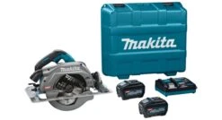 Makita HS010GT201 40V Max Li-Ion Accu Cirkelzaag Set (2x 5,0Ah) In Koffer - 235mm - Koolborstelloos