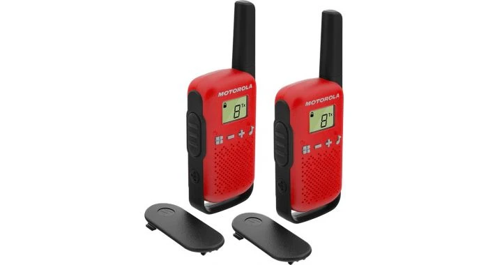Motorola B4P00811RDKMAW Talkabout T42 Twin Red Walkie Talkies - 2 Stuks 3 Motorola B4P00811RDKMAW Talkabout T42 Twin Red Walkie Talkies - 2 Stuks