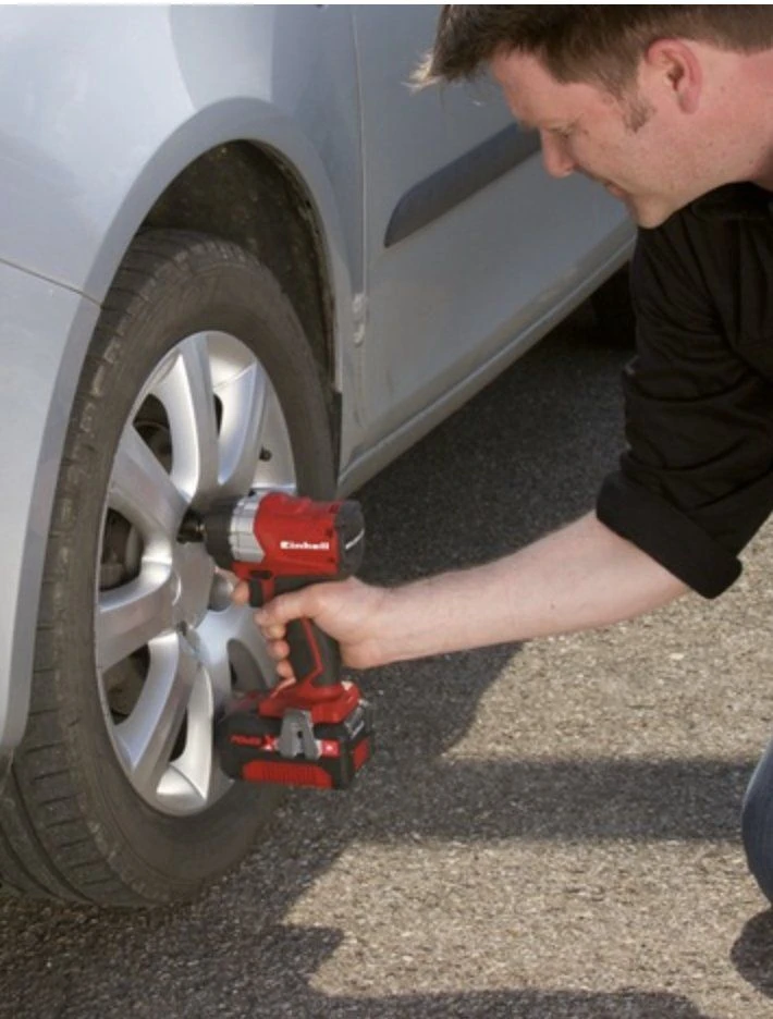 Einhell TE-CW 18 LI BL 18V Li-Ion Accu Slagmoersleutel Body - 215Nm - 1/2" - Koolborstelloos - 4510040 5 Einhell TE-CW 18 LI BL 18V Li-Ion Accu Slagmoersleutel Body - 215Nm - 1/2" - Koolborstelloos - 4510040 - Afbeelding 3