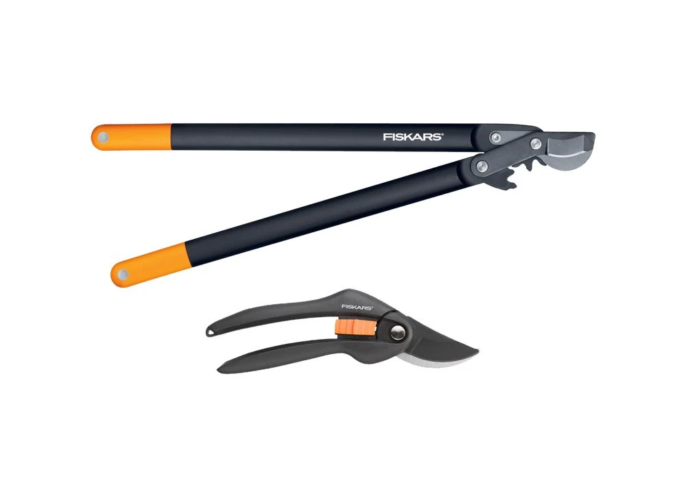 Fiskars 1050182 Takkenschaar PG L78 + SingleStep P26 Set 3 Fiskars 1050182 Takkenschaar PG L78 + SingleStep P26 Set