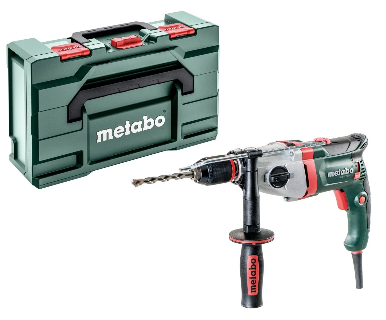 Metabo SBEV 1100-2 S Klopboormachine In MetaBOX - 1100W - 600784500 3 Metabo SBEV 1100-2 S Klopboormachine In MetaBOX - 1100W - 600784500