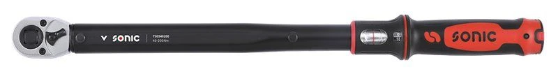 Sonic 730340200 Momentsleutel Met Doordrukvierkant In Koffer - 1/2' - 40-200Nm 3 Sonic 730340200 Momentsleutel Met Doordrukvierkant In Koffer - 1/2' - 40-200Nm