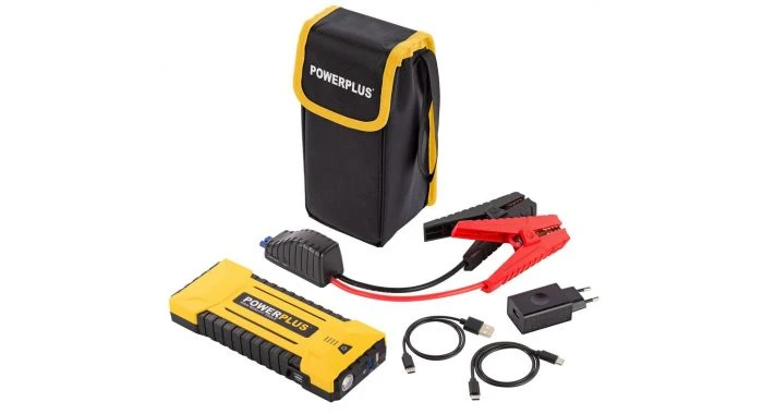 Powerplus POWX4258 Powerbank / Starthulp 3-in-1 - 1200A - 16000mAh - 12V 3 Powerplus POWX4258 Powerbank / Starthulp 3-in-1 - 1200A - 16000mAh - 12V
