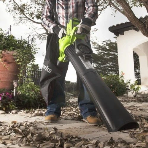 Greenworks GD40BV 40V Li-Ion Accu Blaas-/zuigmachine Body - 280km/h 6 Greenworks GD40BV 40V Li-Ion Accu Blaas-/zuigmachine Body - 280km/h - Afbeelding 4