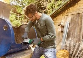 Bosch AdvancedGrind 18 18V Li-Ion Accu Haakse Slijper Set (1x 4,0Ah) In SystemBox - 125mm 5 Bosch AdvancedGrind 18 18V Li-Ion Accu Haakse Slijper Set (1x 4,0Ah) In SystemBox - 125mm - Afbeelding 3