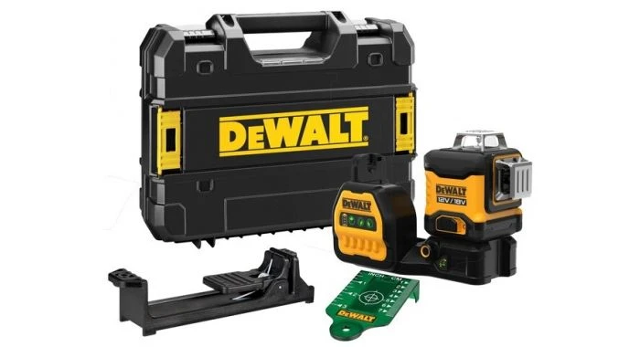 DeWalt DCE089NG18 12 / 18V Li-ion Accu Zelfnivellerende 3x 360 Graden Kruislijnlaser In Koffer - 3 Lijnen - 35m - Groen - DCE089NG18-XJ 3 DeWalt DCE089NG18 12 / 18V Li-ion Accu Zelfnivellerende 3x 360 Graden Kruislijnlaser In Koffer - 3 Lijnen - 35m - Groen - DCE089NG18-XJ