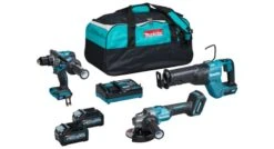 Makita DK0159G301 XGT 40V Max Li-ion Accu 3-delige Combiset (2x 4.0Ah Accu) In Tas
