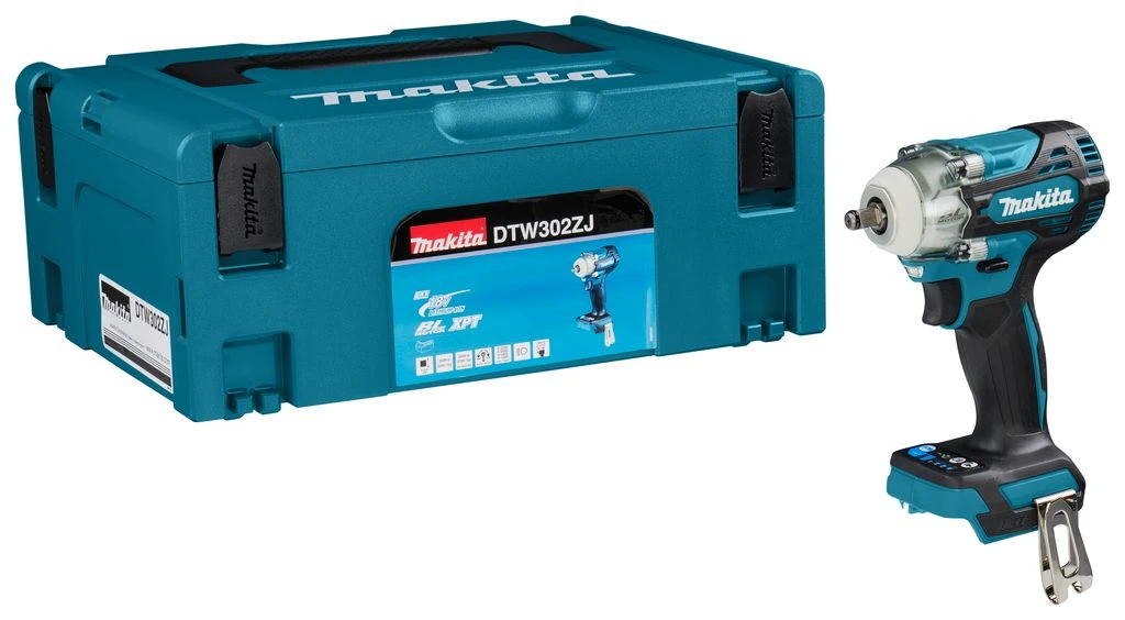 Makita DTW302ZJ 18V Li-Ion Accu Slagmoersleutel Body In Mbox - 3/8" - Koolborstelloos 3 Makita DTW302ZJ 18V Li-Ion Accu Slagmoersleutel Body In Mbox - 3/8" - Koolborstelloos
