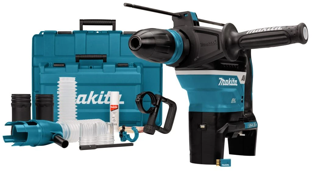 Makita DHR400ZUN1 36V (2x 18V) Li-Ion Accu SDS-Max Combihamer Body Incl. AWS In Koffer - 8J - 18-25mm 3 Makita DHR400ZUN1 36V (2x 18V) Li-Ion Accu SDS-Max Combihamer Body Incl. AWS In Koffer - 8J - 18-25mm