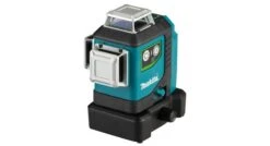 Makita SK700GD 12V Max Li-Ion Accu Kruislijnlaser Body In Tas - Zelfnivellerend - Groen 3x360° - 35m