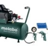 Metabo Basic 250-50 W OF Set Compressor + LPZ 4 Toebehorenset - 1500W - 8 Bar - 50L - 100 L/min - 690988000 1 Metabo Basic 250-50 W OF Set Compressor + LPZ 4 Toebehorenset - 1500W - 8 Bar - 50L - 100 L/min - 690988000 -Metabo Winkel 5de0cab453dbae75b27014034ae7086e