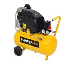 Powerplus POWX1735 Compressor - 1500W - 24L - Olie -Metabo Winkel 615e6036d80d644ec32ebb81f3206b24