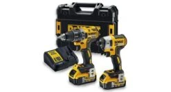DeWalt DCK268P2T 18V Li-Ion Accu Boor-/schroefmachine (DCD791) & Slagschroevendraaier (DCF887) Combiset (2x 5,0Ah Accu) In TSTAK - Koolborstelloos - DCK268P2T-QW