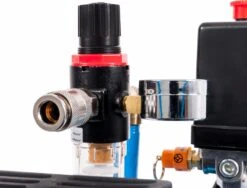 Airpress 36743 - Stille Olievrije Compressor L 6-95 8 Bar 0,6 Pk 25 L/min 6 L -Metabo Winkel 636e4b625e34757c58229f068cc9220f