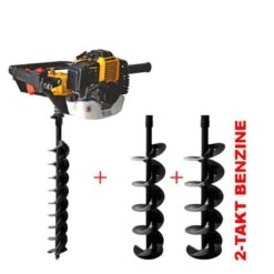 Lumag EB520G Grondboormachine 2,2PK + 100, 150, 200mm Boor -Metabo Winkel 65b6e19efbcbd126376ffdb0f815e197