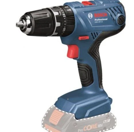 Bosch GSB 18 V-21 18V Li-Ion Accu Klopboor-/schroefmachine Set (2x 2.0Ah Accu) In L-Boxx - 06019H1107 4 Bosch GSB 18 V-21 18V Li-Ion Accu Klopboor-/schroefmachine Set (2x 2.0Ah Accu) In L-Boxx - 06019H1107 - Afbeelding 2