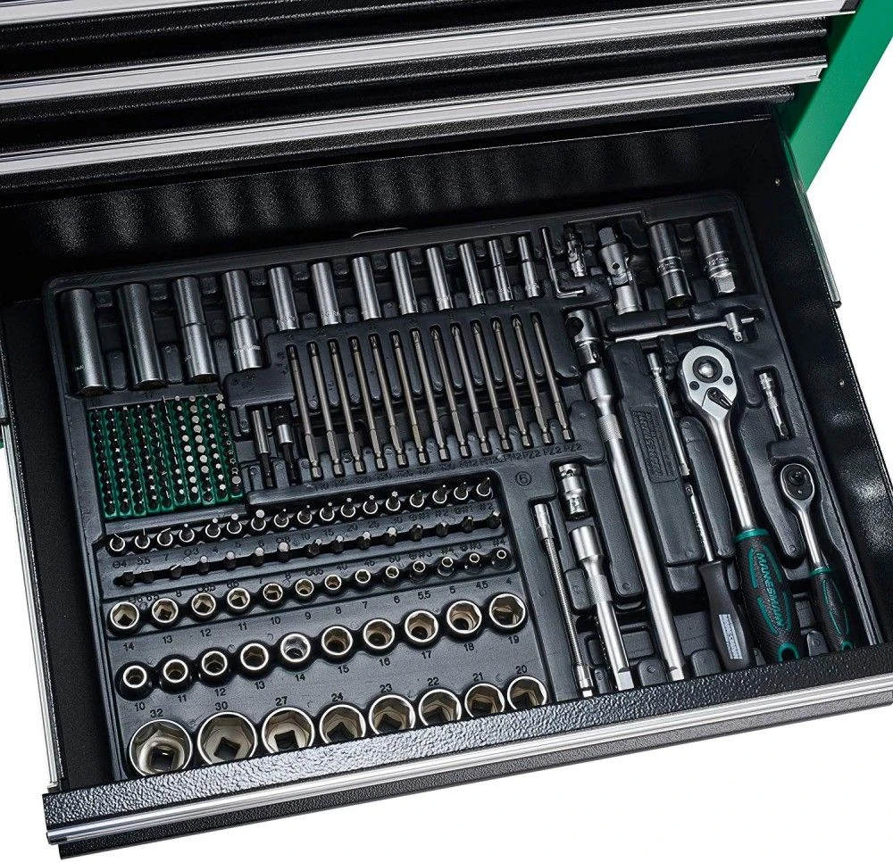 Brüder Mannesmann 28270 321-delige Gereedschapwagen - Gevuld 9 Brüder Mannesmann 28270 321-delige Gereedschapwagen - Gevuld - Afbeelding 7