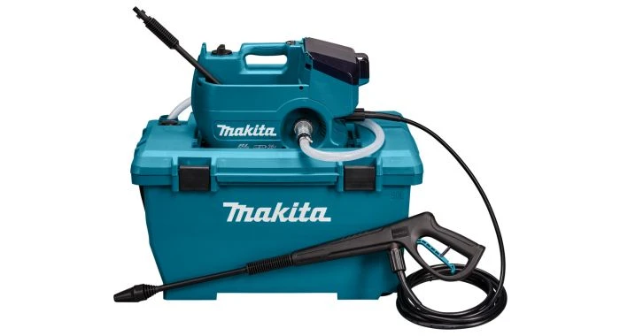 Makita DHW080ZK 2x18V Li-ion Accu Hogedrukreiniger Body In Koffer - 80 Bar 3 Makita DHW080ZK 2x18V Li-ion Accu Hogedrukreiniger Body In Koffer - 80 Bar