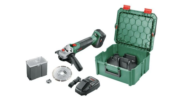 Bosch AdvancedGrind 18 18V Li-Ion Accu Haakse Slijper Set (1x 4,0Ah) In SystemBox - 125mm 3 Bosch AdvancedGrind 18 18V Li-Ion Accu Haakse Slijper Set (1x 4,0Ah) In SystemBox - 125mm