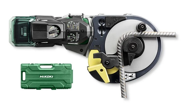 HiKOKI VB3616DAWGZ 36V Li-ion Accu Betonijzer Buig- En Knipmachine (2x 2,5/5.0Ah Accu) Set In PVC Koffer 3 HiKOKI VB3616DAWGZ 36V Li-ion Accu Betonijzer Buig- En Knipmachine (2x 2,5/5.0Ah Accu) Set In PVC Koffer