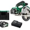 HiKOKI C3606DAWRZ 36V MultiVolt Li-Ion Accu Cirkelzaag Set (2x 2,5Ah Accu) In HSC - 165mm - Koolborstelloos -Metabo Winkel 864eb5af79bc1e4b288895aa45b89d2f