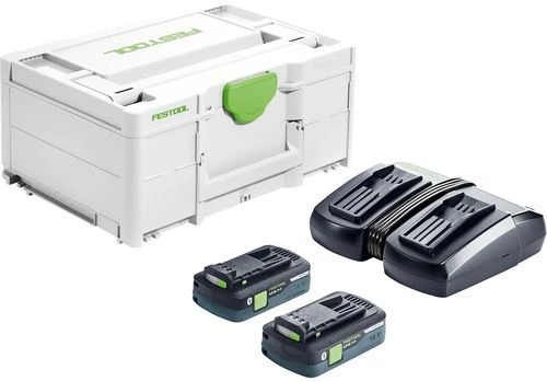 Festool SYS 18V 2x4,0/TCL 6 DUO Energieset (2x 4,0Ah) In Systainer - 577109 3 Festool SYS 18V 2x4,0/TCL 6 DUO Energieset (2x 4,0Ah) In Systainer - 577109