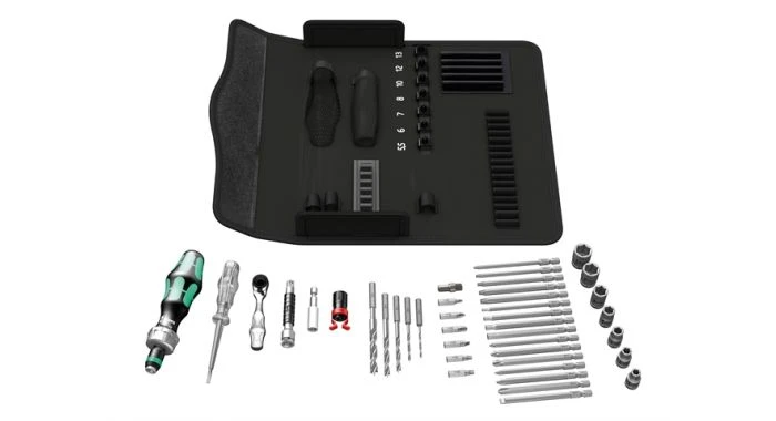 Wera 05135939001 41-Delige Kraftform Kompakt H1 Hout Gereedschapset In Etui 3 Wera 05135939001 41-Delige Kraftform Kompakt H1 Hout Gereedschapset In Etui