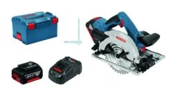 Bosch GKS 18V-57 G 18V Li-ion Accu Cirkelzaagmachine Set (2x 5.0Ah) In L-Boxx -Metabo Winkel 931e6ebaef47266a898ea4c144273373
