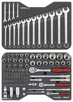 Sonic 309901 99 Delige Doppenset 1/4'' & 3/8" & 1/2'' In Koffer BMCS -Metabo Winkel 960d54af31c3631839b76d09c4780d8e