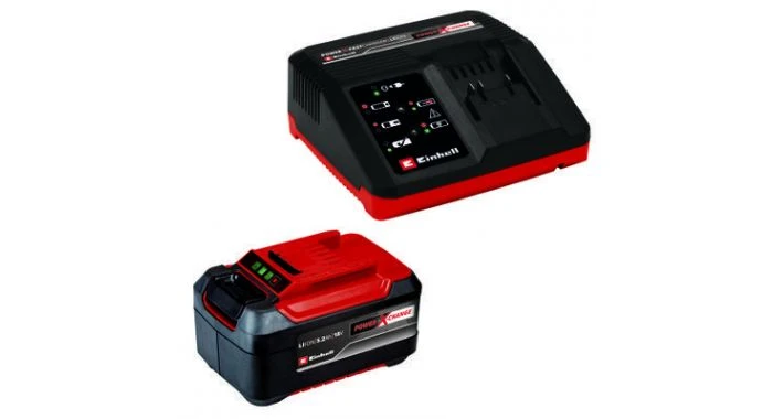 Einhell 4512114 18V Power-X-Change Li-Ion Accu Starterset (1x 5.2Ah) + Lader 3 Einhell 4512114 18V Power-X-Change Li-Ion Accu Starterset (1x 5.2Ah) + Lader