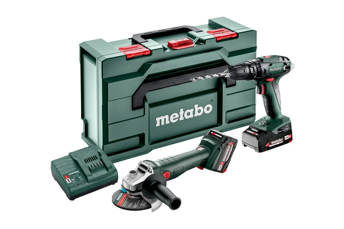 Metabo Combo Set 2.4.4 18V Li-Ion Accu Combiset In MetaBox (2x 2.0Ah) 3 Metabo Combo Set 2.4.4 18V Li-Ion Accu Combiset In MetaBox (2x 2.0Ah)