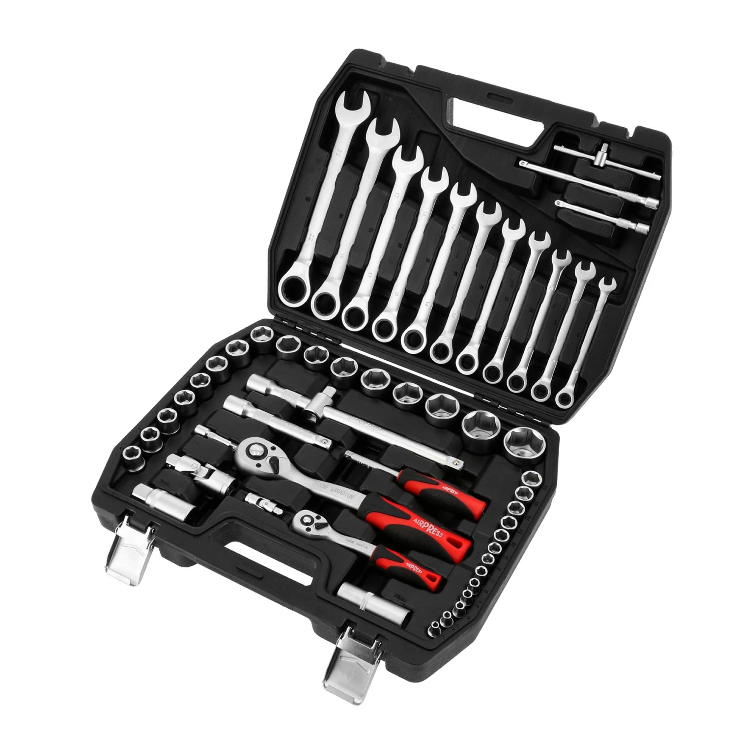 Airpress 75248 54-Delige Doppenset - 1/2'' 1/4''