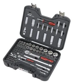 Sonic 309402 94 Delige Doppenset 1/4'' & 1/2'' In Koffer BMCS