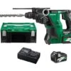HiKOKI DH36DPAWRZ 36V MultiVolt Li-Ion Accu SDS-plus Combihamer Set (2x 2,5Ah Accu) In HSC - 3J - Koolborstelloos -Metabo Winkel bcd43ebaff0116baca9bcfde63af119d