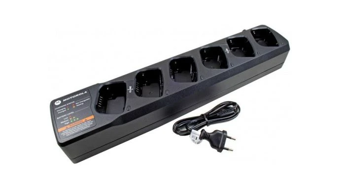 Motorola PMLN6385A 6-voudige Groepslader Voor Portofoon XT420/460 3 Motorola PMLN6385A 6-voudige Groepslader Voor Portofoon XT420/460