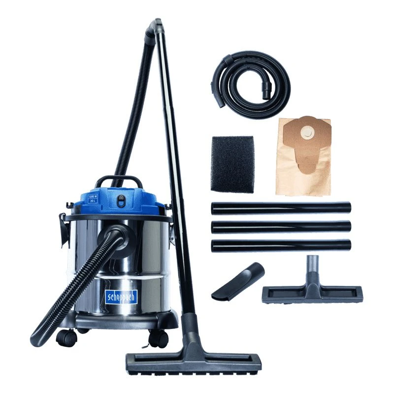 Scheppach NTS20 Nat En Droogstofzuiger -1200W 5 Scheppach NTS20 Nat En Droogstofzuiger -1200W - Afbeelding 3